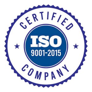 ISO 9001:2015 Certified Company